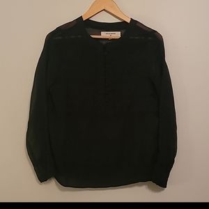 miss me vintage Black sheer top